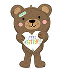 LRG SHP FEEL BETTER BEAR 30 (PKG)