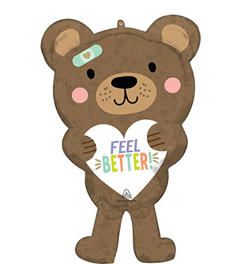 LRG SHP FEEL BETTER BEAR 30 (PKG)