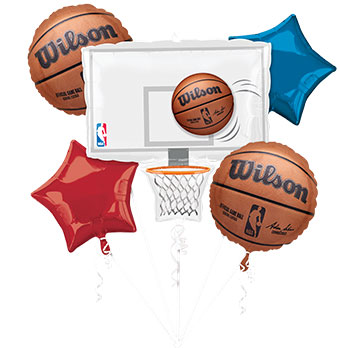 BASKETBALL BOUQUET NBA WILSON BASKETBALL (PKG)