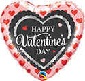 18H HAPPY VALENTINE'S DAY SCALLOPED TRIM (PKG)(D) sale