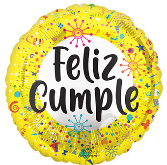 18C FELIZ CUMPLEANOS CELEBRACION (PKG)