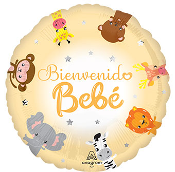 18C BIENVENIDO ANIMALES BEBE (PKG)