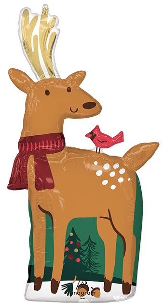 LRG SHP MODERN REINDEER 40 (PKG)