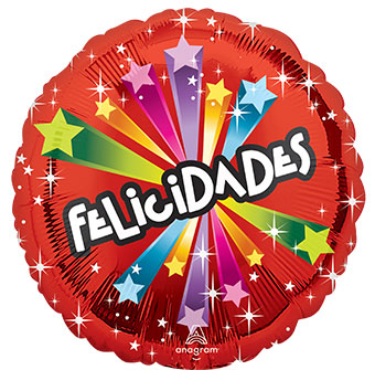 18C FELICIDADES ESTRELLAS (PKG)