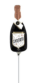 MIN SHP CHEERS CONFTTI BUBBLY BOTTLE AIR FILL ONLY