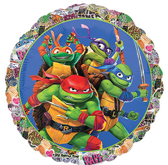 18C TEENAGE MUTANT NINJA TURTLES (PKG)