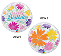 BUBBLE 22C HB FLOWERS & FILIGREE (PKG)