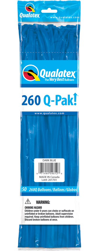 260Q-PAK DARK BLUE NOZZLES UP