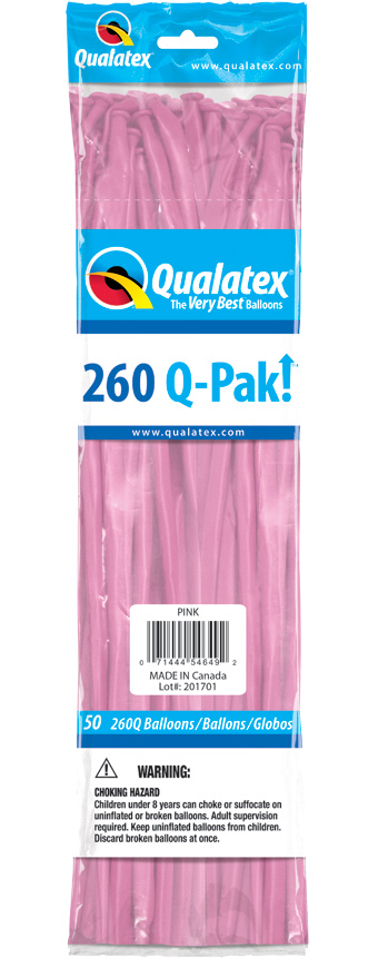 260Q-PAK PINK NOZZLES UP