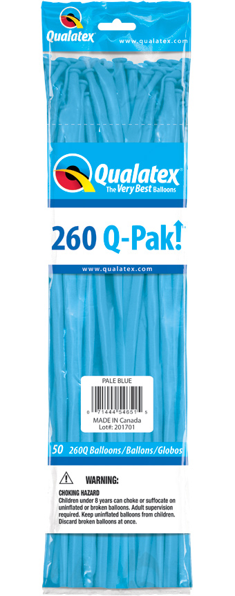 260Q-PAK PALE BLUE NOZZLES UP