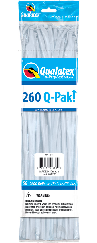 260Q-PAK WHITE NOZZLES UP