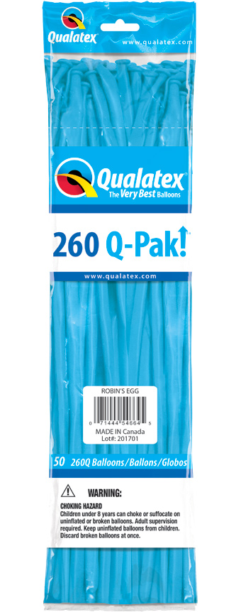 260Q-PAK ROBIN'S EGG BLUE NOZZLES UP