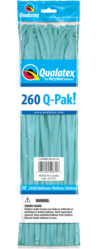 260Q-PAK CARIBBEAN BLUE NOZZLES UP