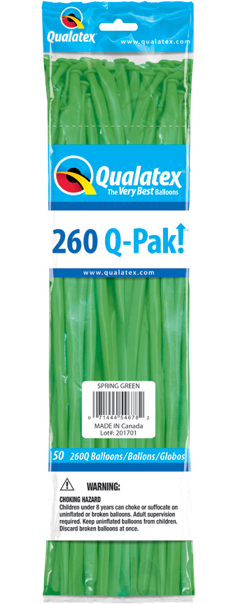 260Q-PAK SPRING GREEN NOZZLES UP