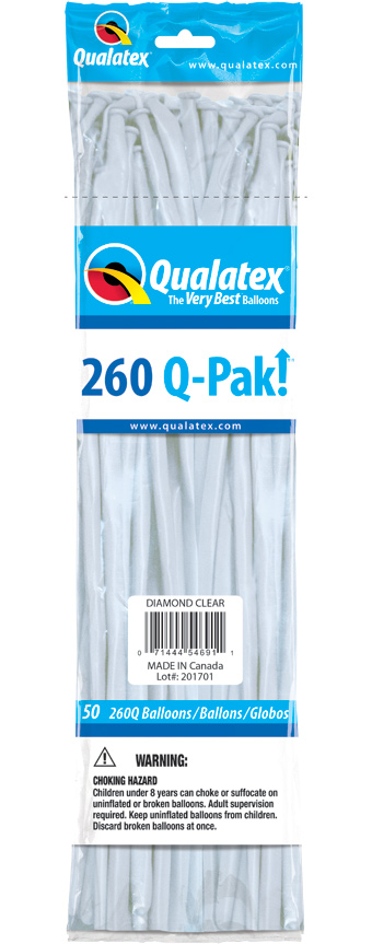 260Q-PAK CLEAR NOZZLES UP