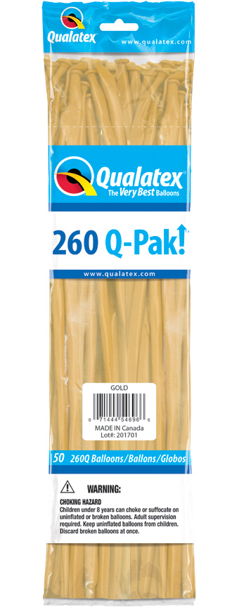 260Q-PAK GOLD NOZZLES UP