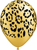 11C LEOPARD SPOTS AROUND GOLD W/BLACK INK (BAG50)