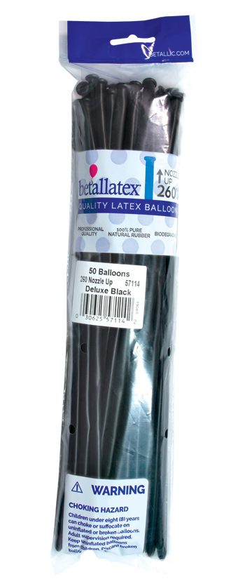 260B SEMPERTEX DELUXE BLACK NOZZLES UP (BAG 50)