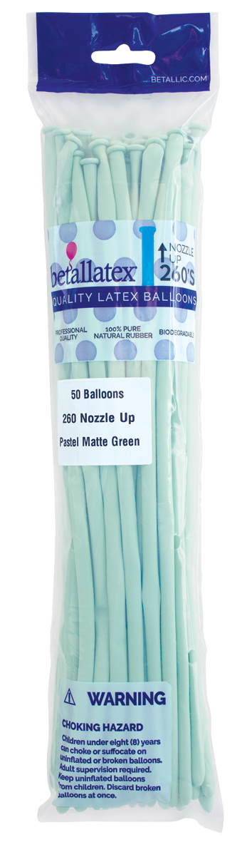 260B SEMPERTEX PASTEL MATTE GREEN NOZZLES UP