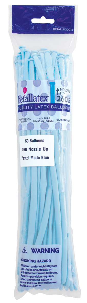 260B SEMPERTEX PASTEL MATTE BLUE NOZZLES UP