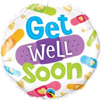 18C GET WELL SOON BANDAGES (PKG)