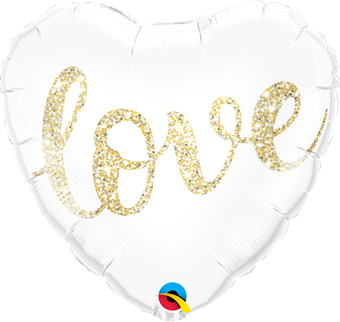 18H LOVE GLITTER GOLD (PKG)