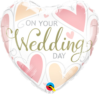 18H ON YOUR WEDDING DAY HEARTS (PKG)(D) sale