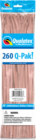 260Q-PAK ROSE GOLD NOZZLES UP