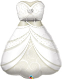 LRG SHP BRIDE'S WEDDING DRESS 38 (PKG)(D)