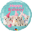 18C HB PARTY HAT PUPPIES STUDIO PETS (PKG)