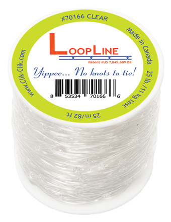 LOOP LINE CLEAR (25 M / 82 FT) 25LB TEST