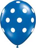 11C POLKA DOTS BIG SAPPHIRE BLUE (BAG 100)