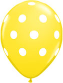 11C POLKA DOTS BIG YELLOW (BAG 100)