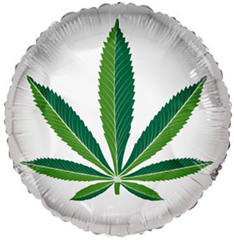 18C CANNABIS LEAF