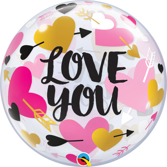 BUBBLE 22C LOVE YOU HEARTS & ARROWS (PKG)(D) sale