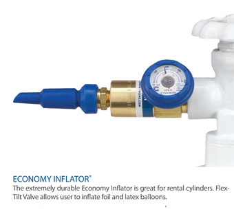 ECONOMY INFLATOR W/BLUE TIP & GAUGE