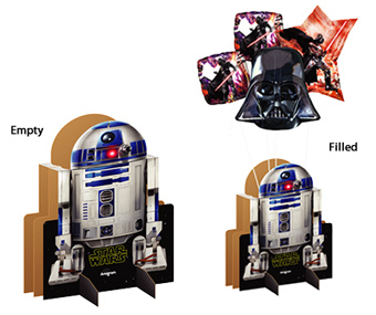 DISPLAY STAR WARS R2D2 (D) sale