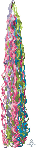 TWIRLZ TISSUE TAIL JEWEL TONES MEDIUM (SOLD IN 5'S)