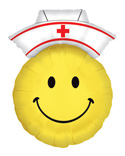 LRG SHP NURSE SMILEY 28 (SOLD IN 5'S)