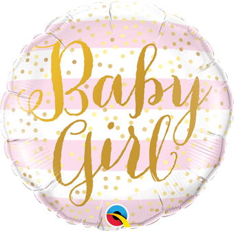 18C BABY GIRL PINK STRIPES (PKG)