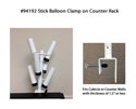 STICK BALLOON CLAMP ON COUNTER RACK (NOT STANDALONE)(D)sale