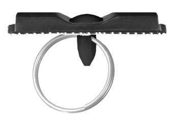 MAGNET - 5LB PULL SINGLE RING BLACK (BAG20)