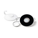 WALL MAGNET 8LB PULL, WHITE (BAG10)