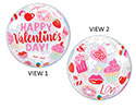 BUBBLE 22C HAPPY VALENTINES'S DAY ICONS (PKG)