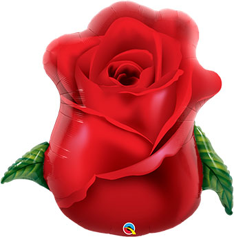 LRG SHP RED ROSE BUD 33 (PKG)