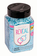 CONFETTI JAR PASTEL BLUE 80 GRAMS