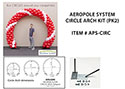 AEROPOLE SYSTEM CIRCLE ARCH KIT (PK2)