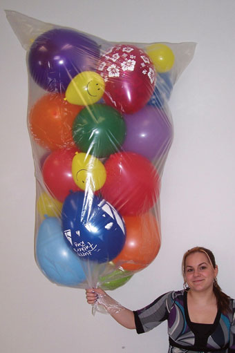 BALLOON BAG LARGE 59 GALLON 65x 38 (PACK OF 100)