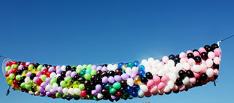 BALLOON DROP NET SYSTEM (PRESTRUNG FOR 250 9 OR 125 11)