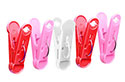 WEIGHT CLIP-N-WEIGHT RED, WHITE & PINK ASST 8 GRAM (BAG 100)